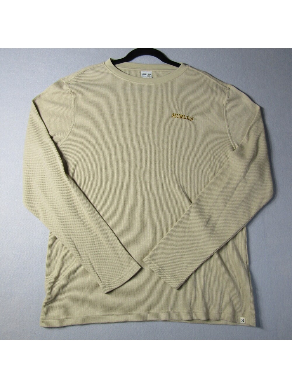 NWT Hurley Islander Thermal LS Shirt Men's L Hazelnut